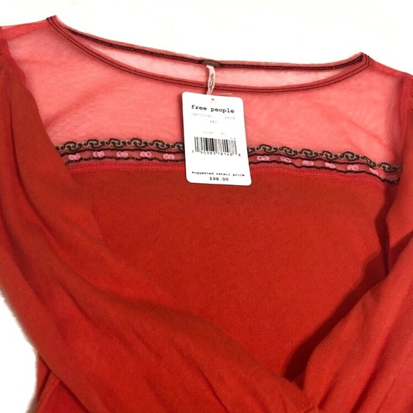 Free People High Tides Shirt - Long Sleeve - Picture 4 of 6